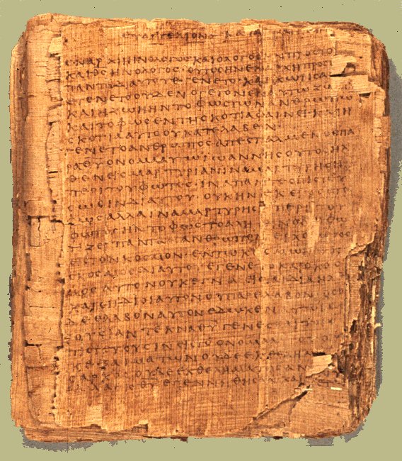 Kodeks papirusowy z pismem greckim