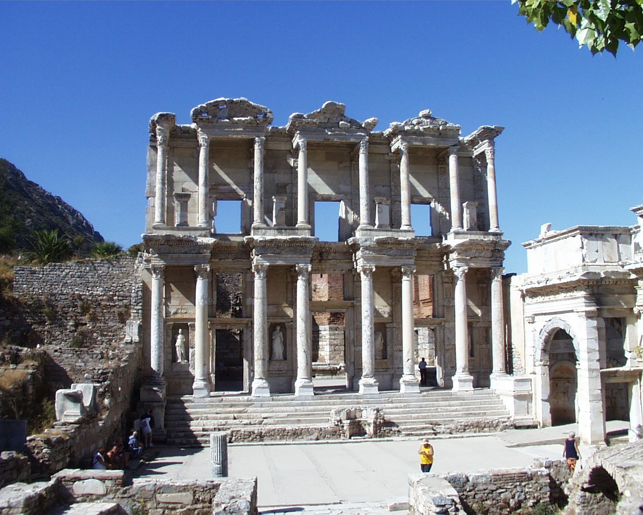 Ruiny Biblioteki Celsusa w Efezie